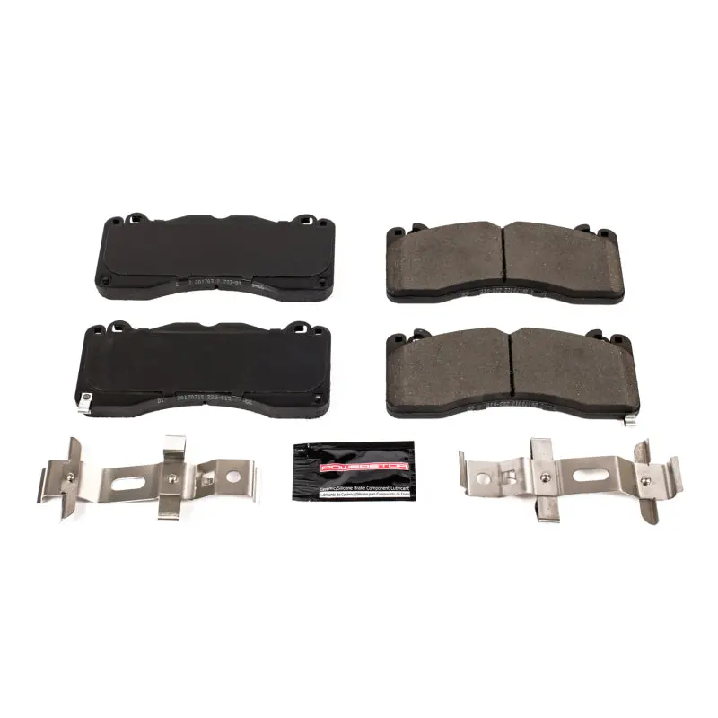 Power Stop 15-19 Ford Mustang Front Z23 Evolution Sport Brake Pads W/Hardware 2