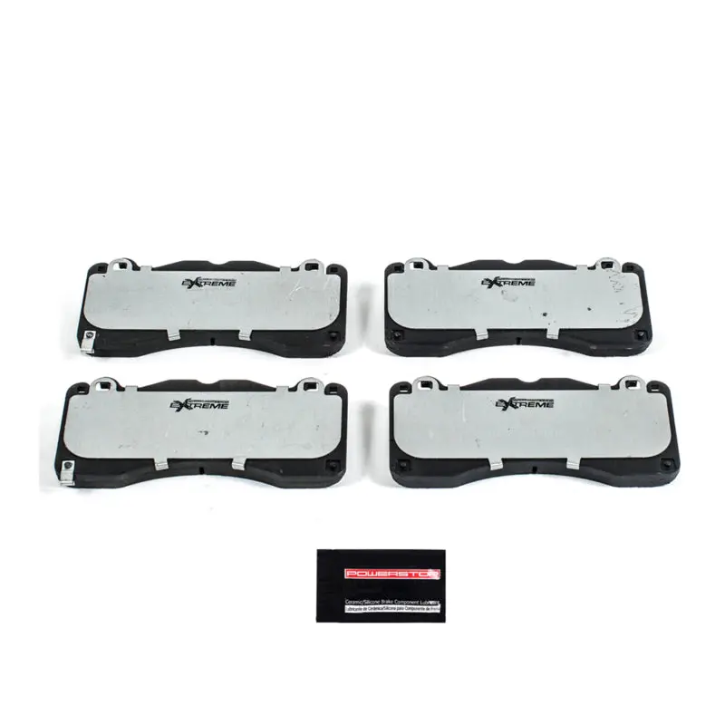 Power Stop 15-19 Ford Mustang Front Z26 Extreme Street Brake Pads W/Hardware 2