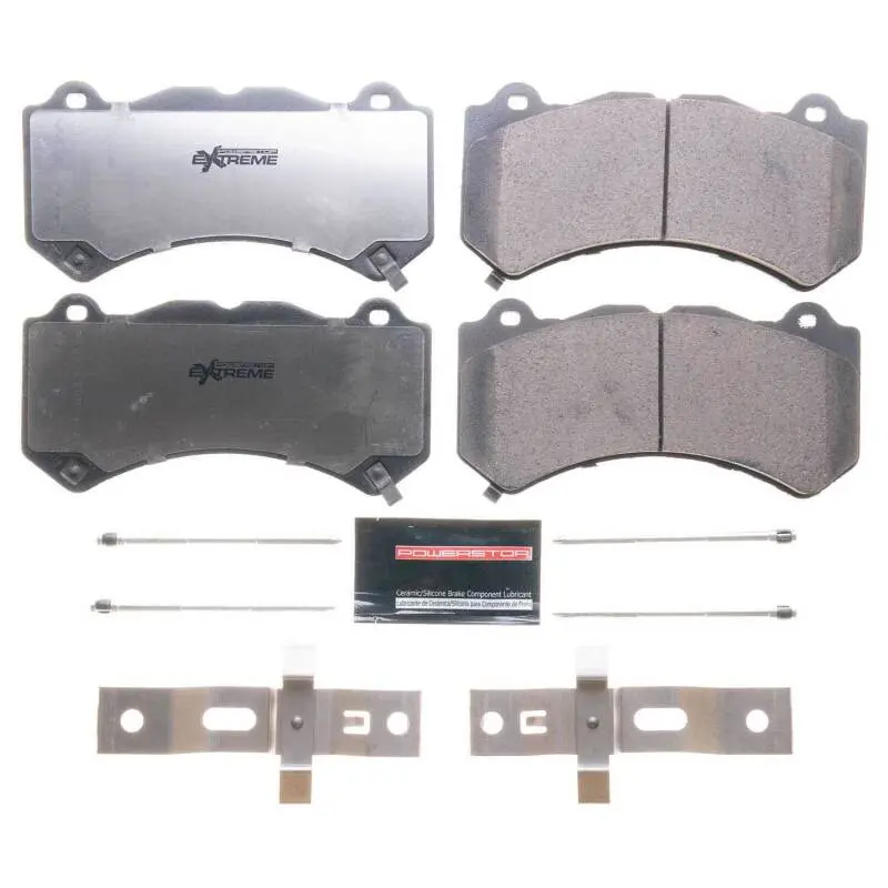 Power Stop 16-19 Cadillac Ats Front Z26 Extreme Street Brake Pads W/Hardware 2