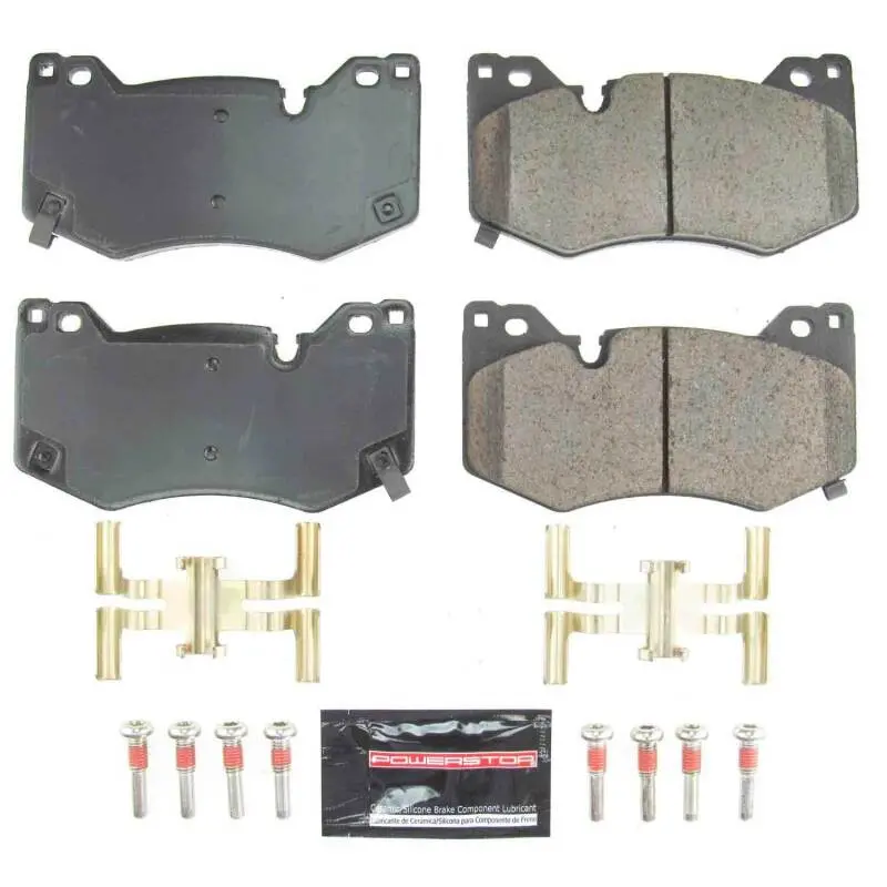 Power Stop 2020 Chevrolet Corvette Front Z23 Evolution Sport Brake Pads W/Hardware 1