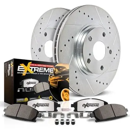 Power Stop 2021 - 2024 Ford Bronco Rear Z36 Truck & Tow Brake Kit 1
