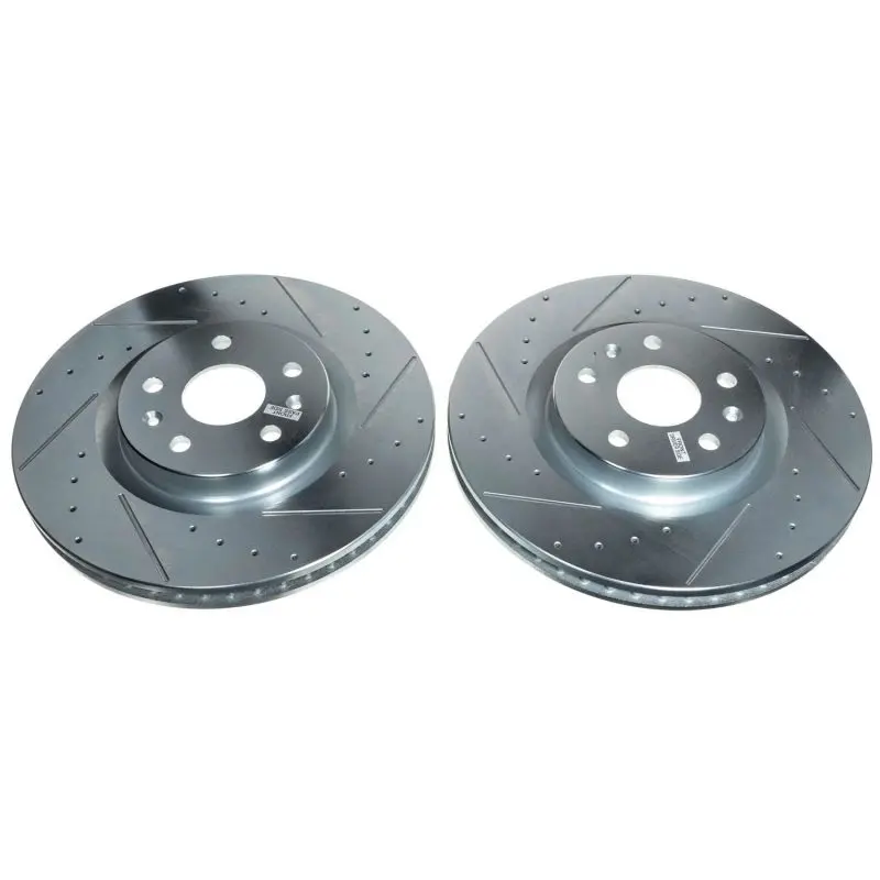 Power Stop 20+Chevrolet Corvette Front Evolution Drilled & Slotted Rotor - Pair Z51 2