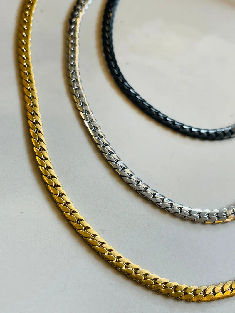 Premium Curb Chain ( 316L  Stainless Steel) 1
