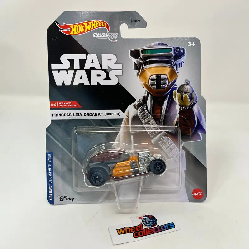 Princess Leia Organa Boushh * Hot Wheels Character Cars Case H Star Wars 1