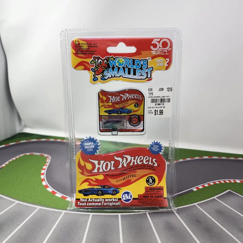 Purple Passion * Hot Wheels World Smallest 1