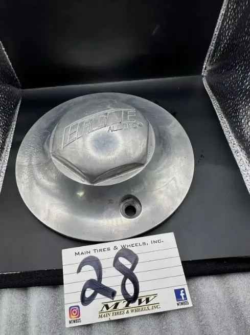 Qty 1 Eagle Alloys Wheels Polished Center Cap Cover Hubcap P/N 3094 6”3/4 1