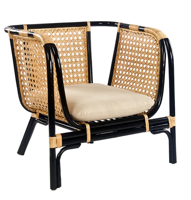 Quay Rattan Lounge Chair - Matthew Izzo Collection 1