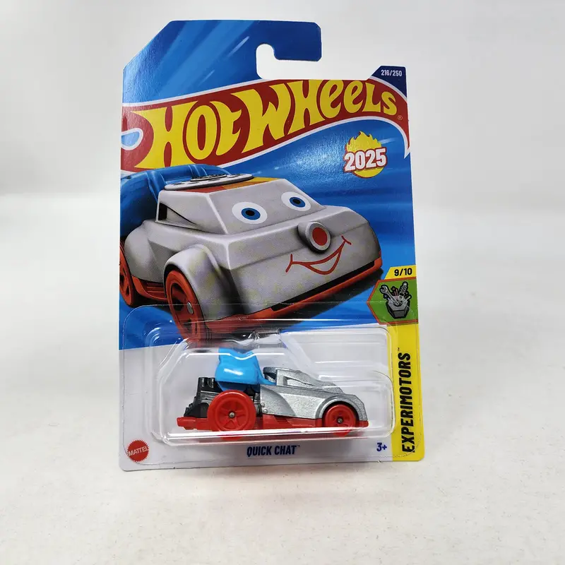 Quick Chat #216 * Silver * 2025 Hot Wheels 1
