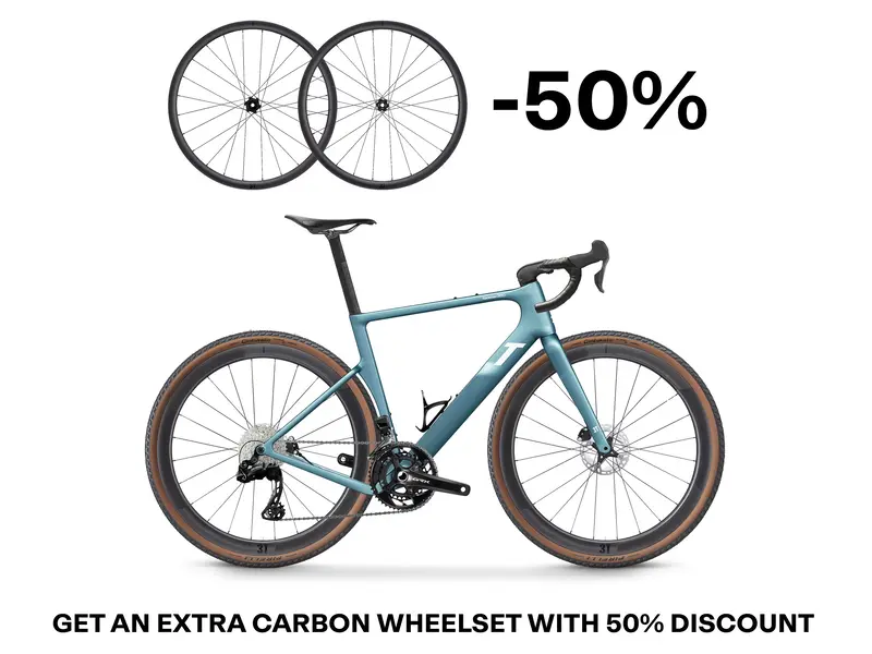 Racemax Wpnt Gravel Bike with Shimano GRX Di2 2×12 Electronic Groupset and Discus 40mm/30mm Wheels