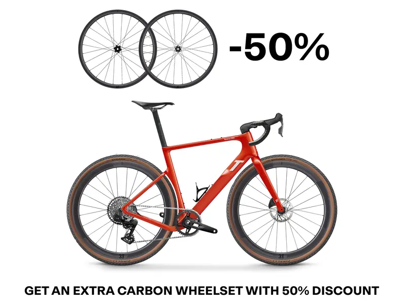 Racemax Wpnt Gravel Bike with SRAM Rival XPLR AXS 1×13, Discus 40mm/30mm Wheels, and Bonus Discus Plus I28 Limited Wheelset