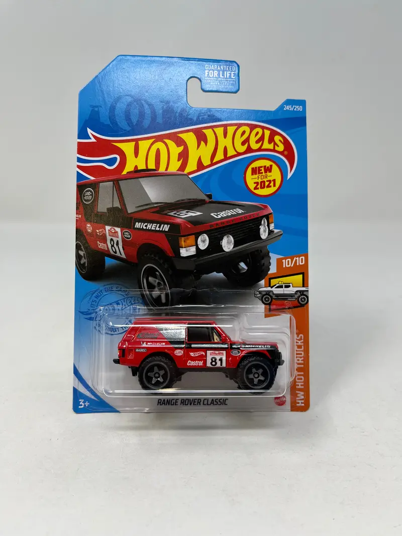 Range Rover Classic #245 * Red * 2021 Hot Wheels Basic 1