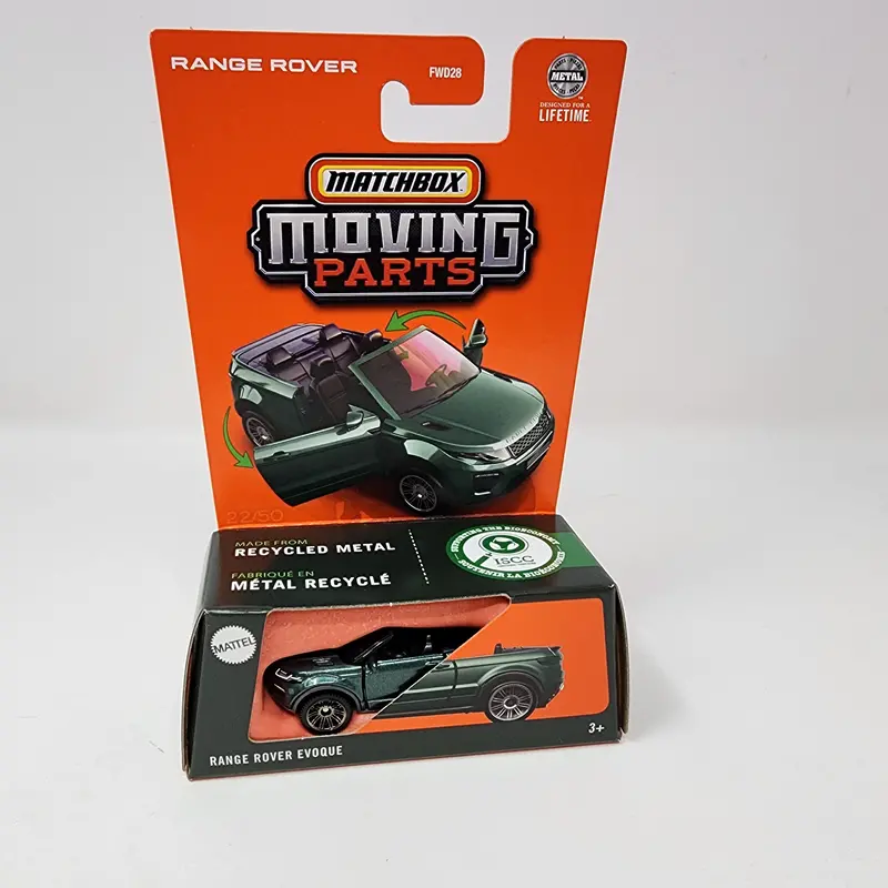 Range Rover Evoque * Green * 2025 Matchbox Moving Parts Case B 1