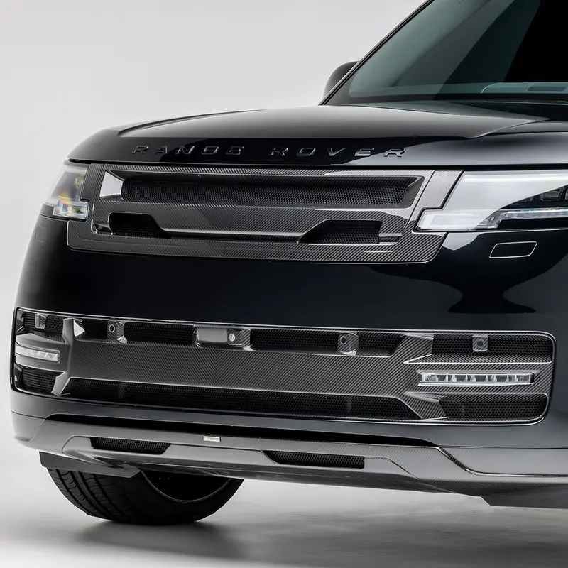 Range Rover L460 Carbon Fiber Front Middle Grille 1