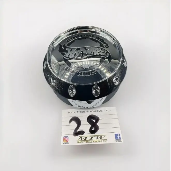 Rare Hotwheels Kmc Chrome 8 Lug Wheel Rim Center Cap 905K131-2 S504-44 1008905 1
