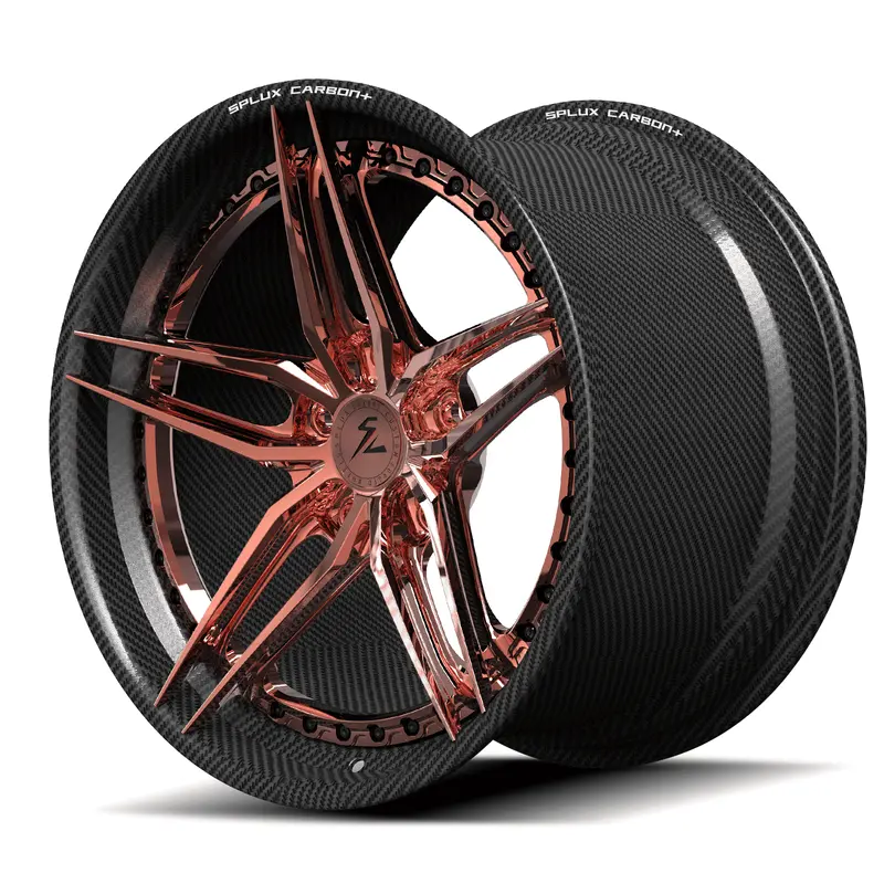 Rcf-01 Real Carbon Fiber 2-Piece 6