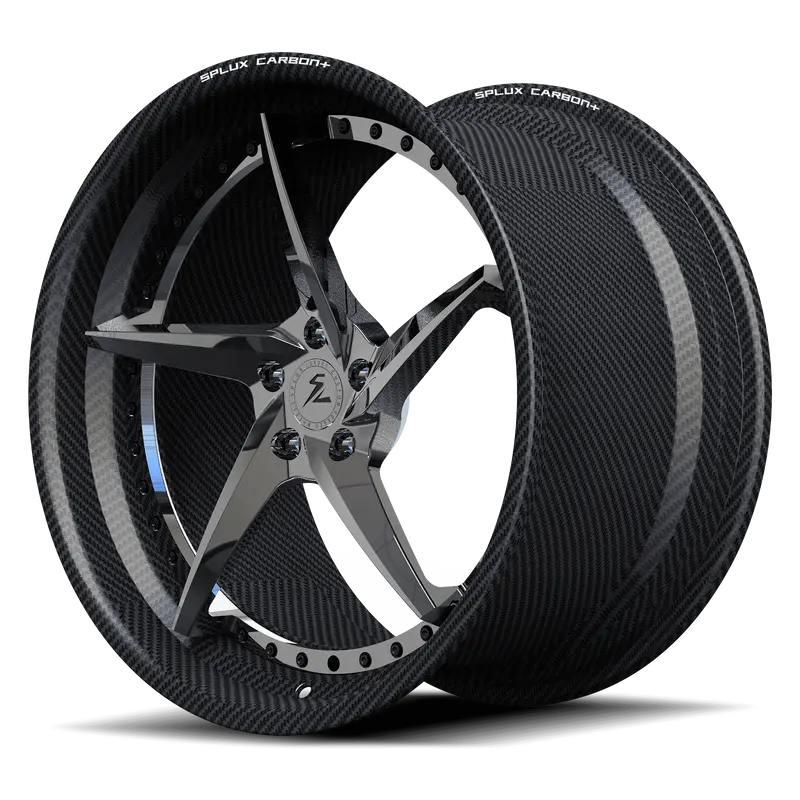 Rcf-06 Real Carbon Fiber 2-Piece 1