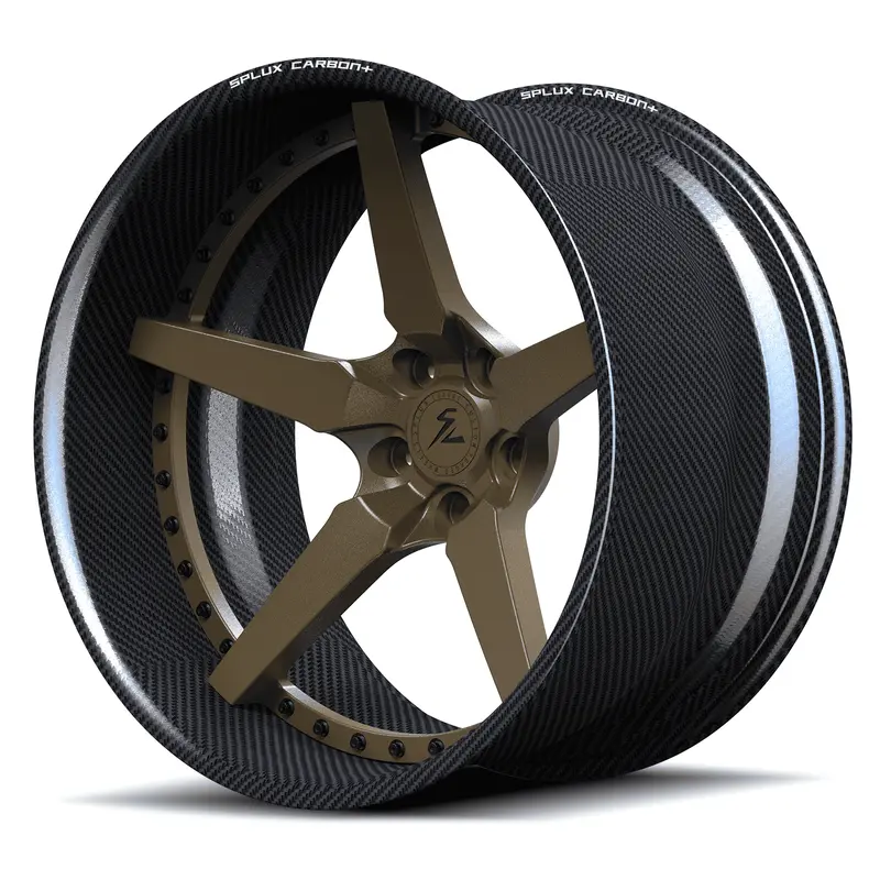Rcf-12 Real Carbon Fiber 2-Piece 2