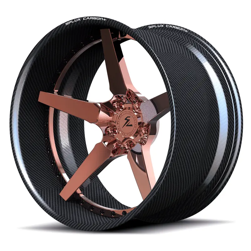 Rcf-12 Real Carbon Fiber 2-Piece 5