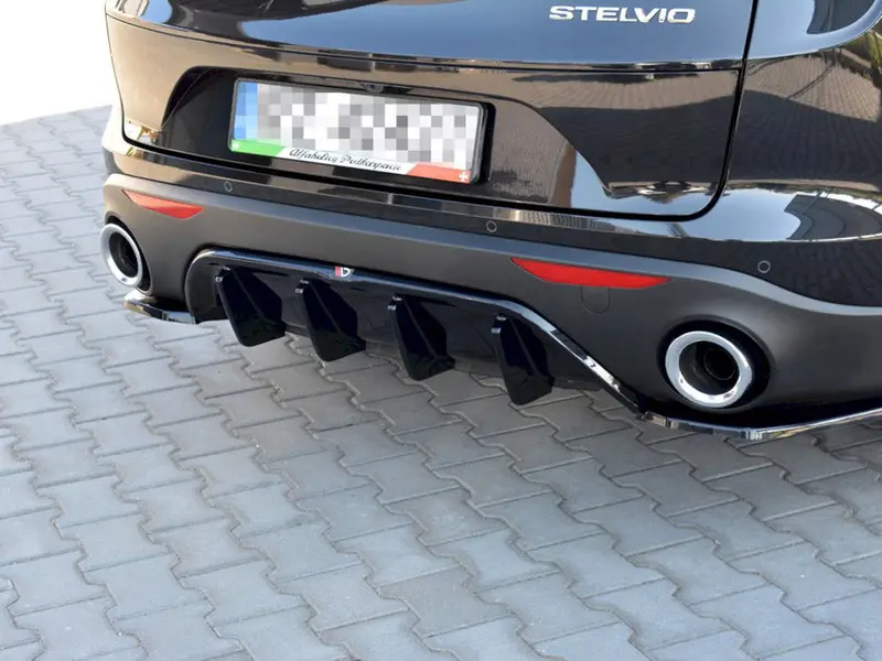 Rear Diffuser Alfa Romeo Stelvio (2016-2020) 2