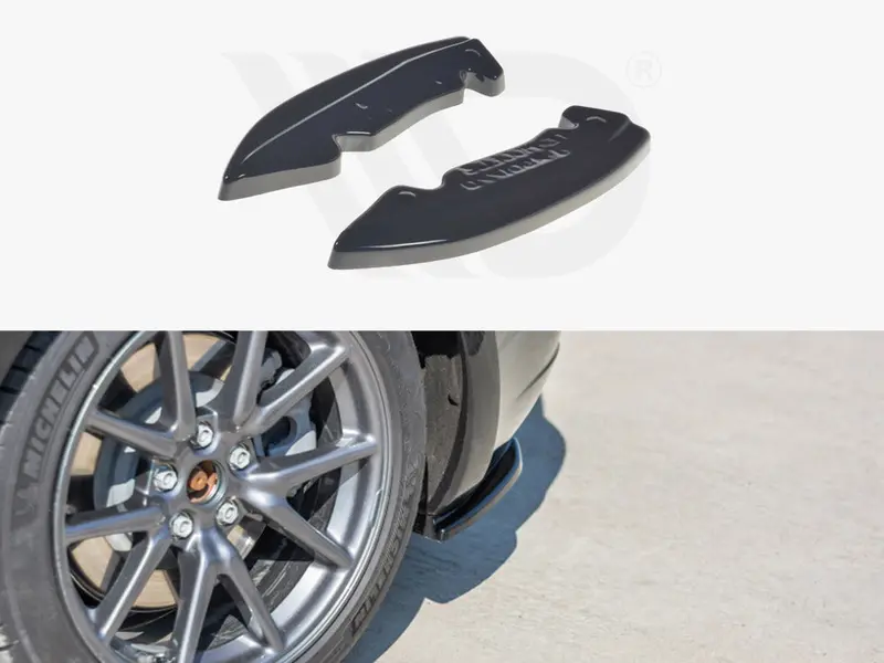 Rear Side Splitters Tesla Model 3 1