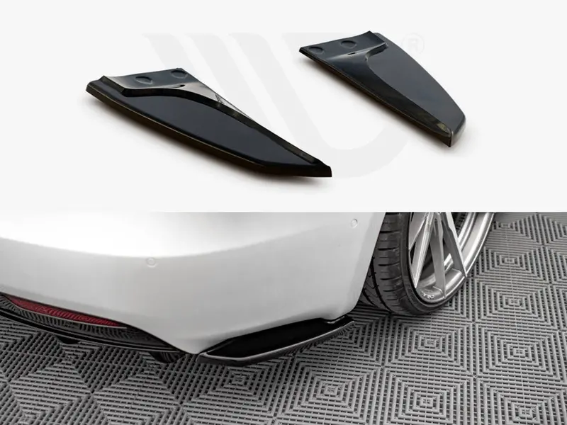 Rear Side Splitters Tesla Model S Facelift 1