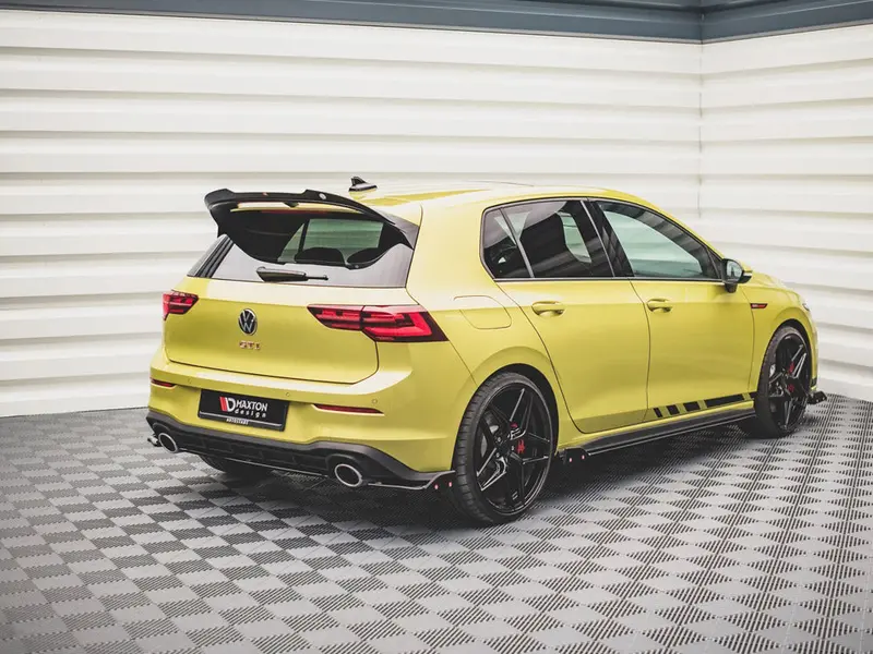 Rear Side Splitters V.1 + Flaps Vw Golf 8 Gti Clubsport 1