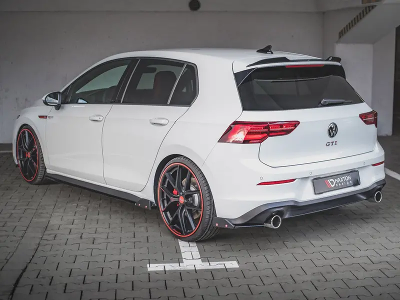 Rear Side Splitters V.2 + Flaps Vw Golf 8 Gti 1