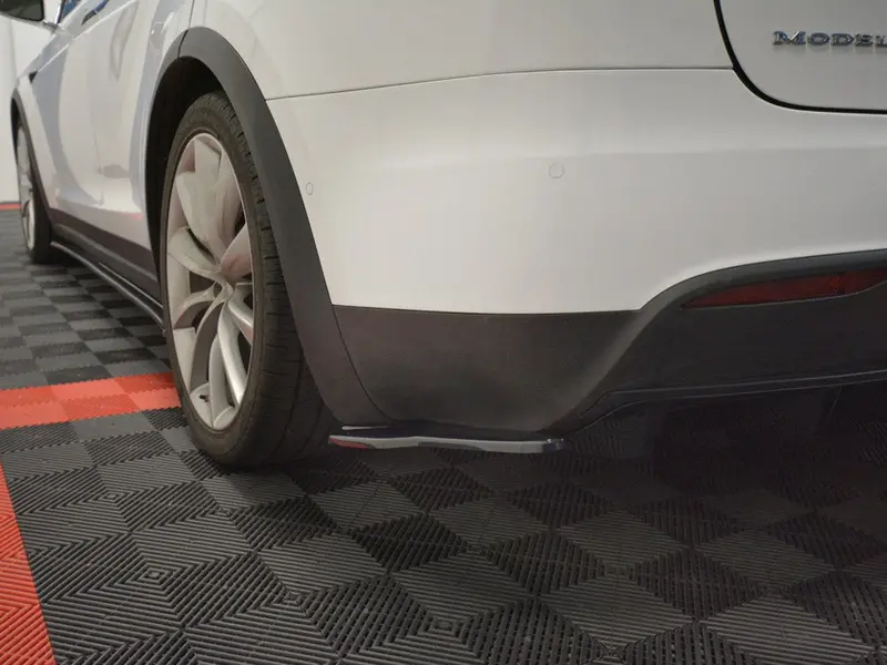 Rear Side Splitters V.2 Tesla Model X (2015-) 2