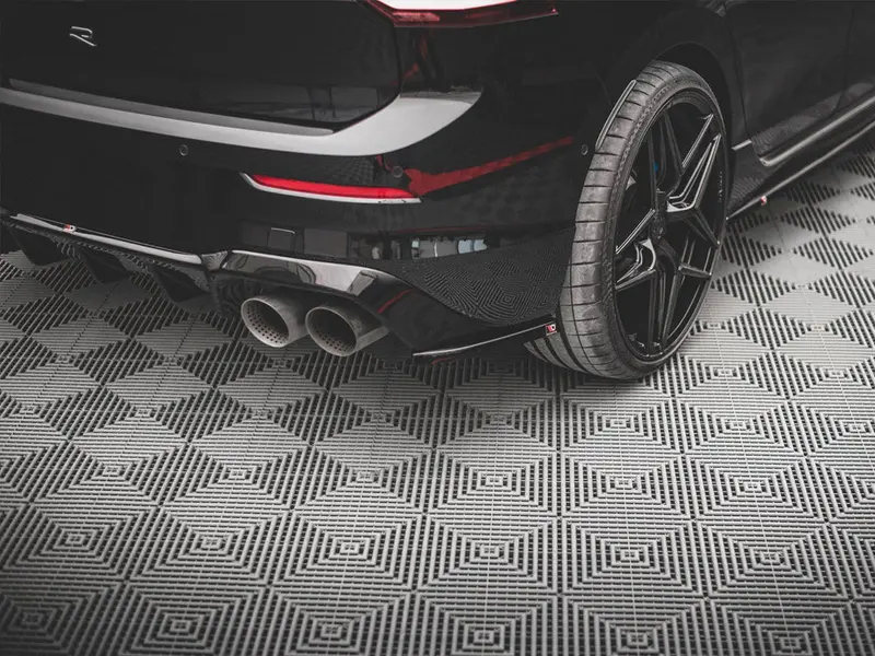 Rear Side Splitters V.3 Vw Golf R Mk8 (2020-) 2