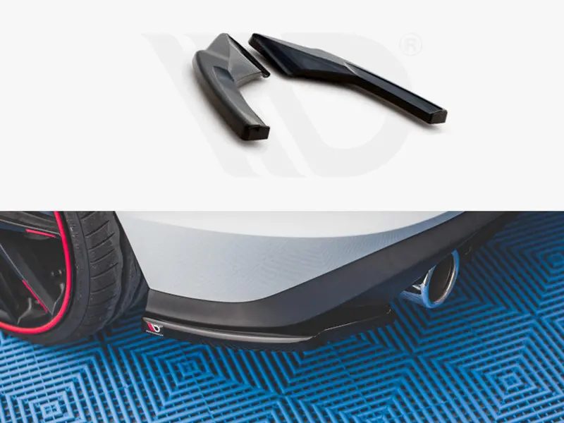 Rear Side Splitters Vw Golf Mk8 Gti (2020-) 1