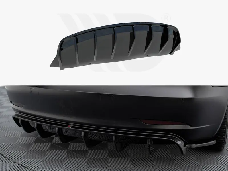 Rear Valance V.2 Tesla Model 3 1