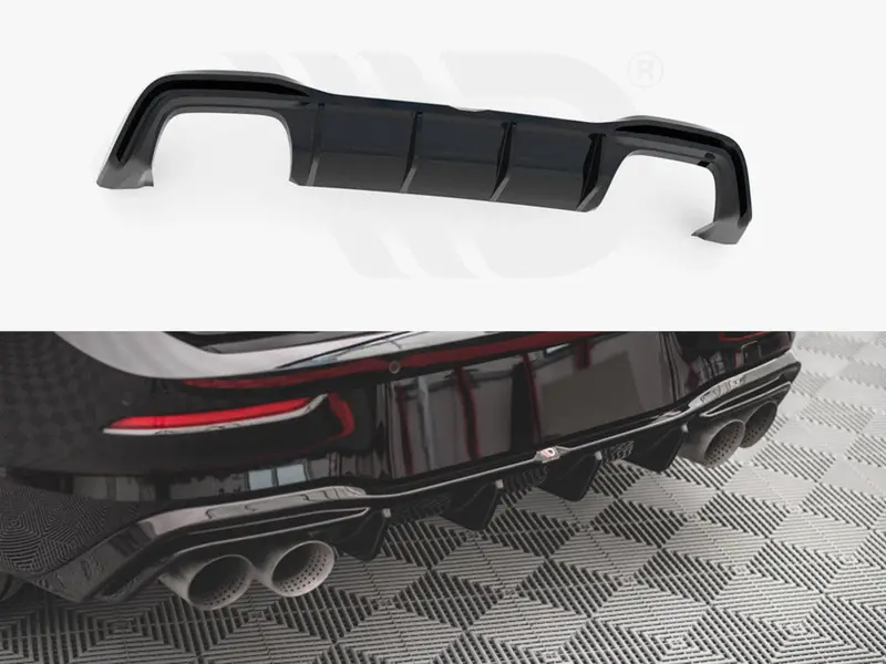 Rear Valance V.2 Volkswagen Golf R Mk8 (2020-) 1