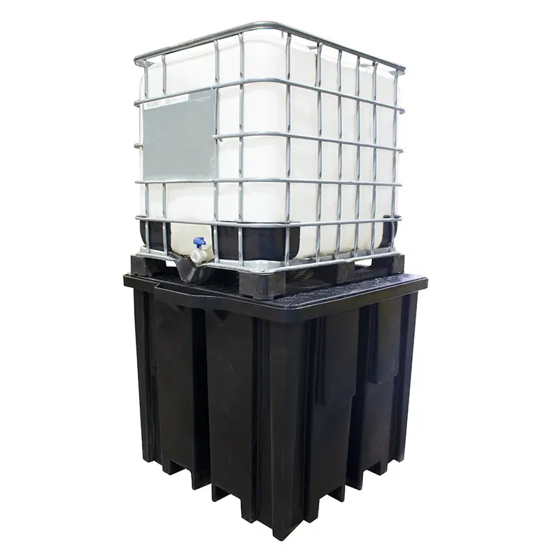 Recycled Polyethylene Ibc Spill Pallet (With 4Way Flt Access) - Bb1fwr 1