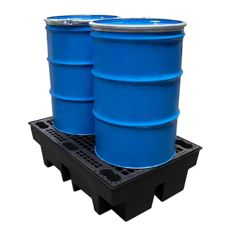 Recycled Spill Pallet (For 2 X 205Ltr Drums) - Bp2r 1