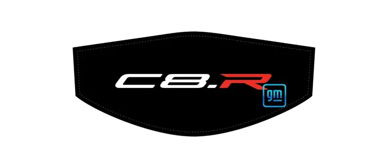 Red And Black C8.R Trunk Cover Convertible Or Coupe 1