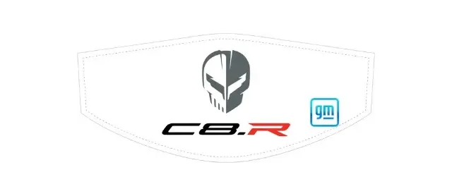 Red And White Jake C8.R Trunk Cover Convertible Or Coupe 1