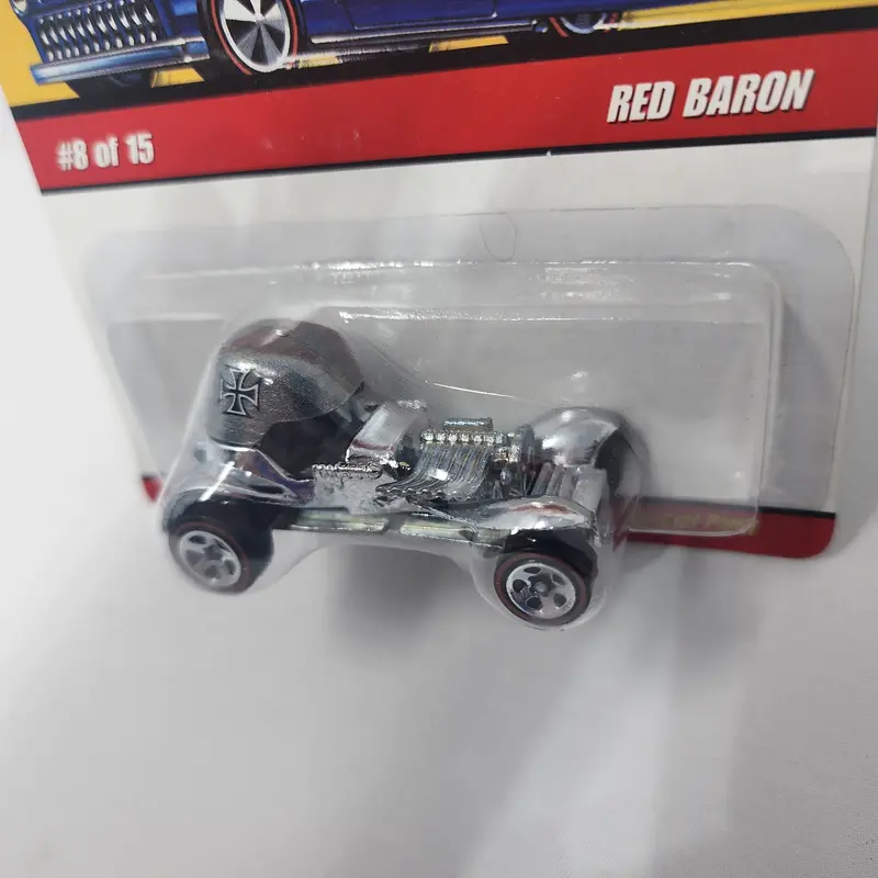 Red Baron 8 * Chrome* Hot Wheels Classics 2