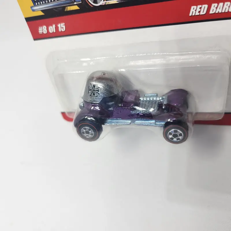 Red Baron 8 * Purple * Hot Wheels Classics 2