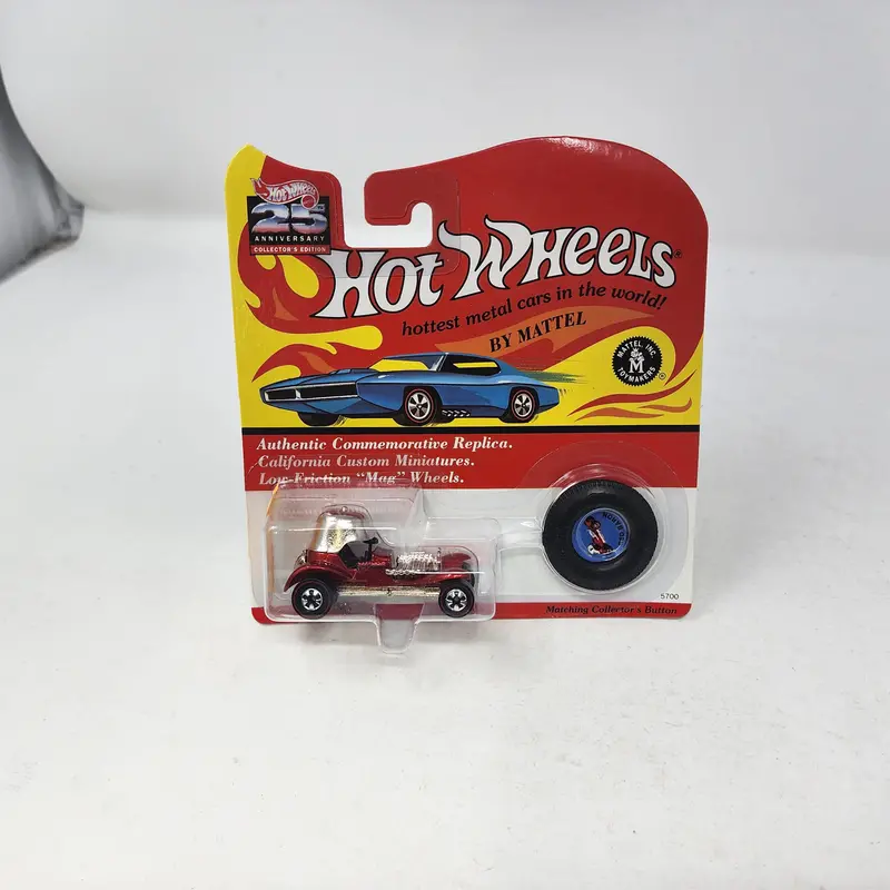 Red Baron * Hot Wheels Replica Button Car Series 1