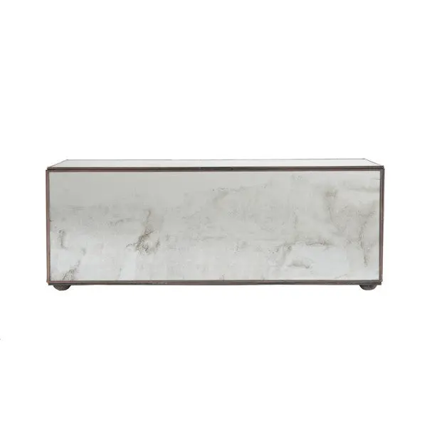Regency Rectangular Antique Mirror Box 2
