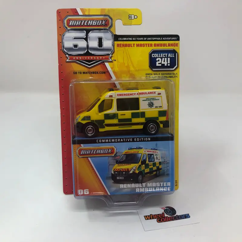 Renault Master Ambulance * Matchbox 60Th Anniverary 1