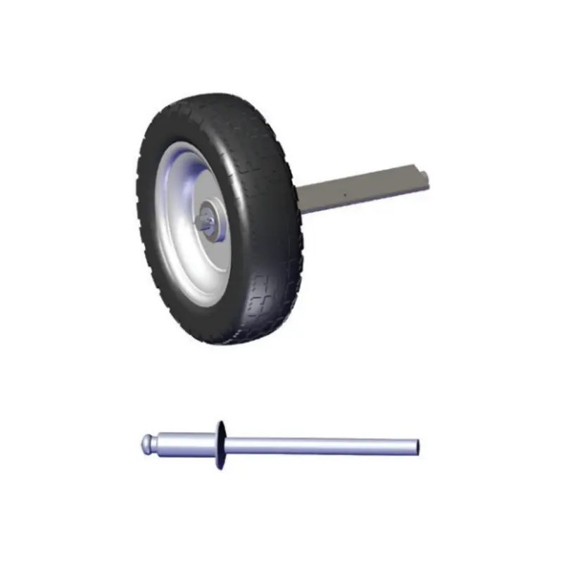 Replacement All Terrain Wheel Kit For Safety Cage 1