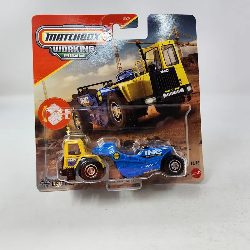 Road Scrapper #13 * 2025 Matchbox Working Rigs Case F 1