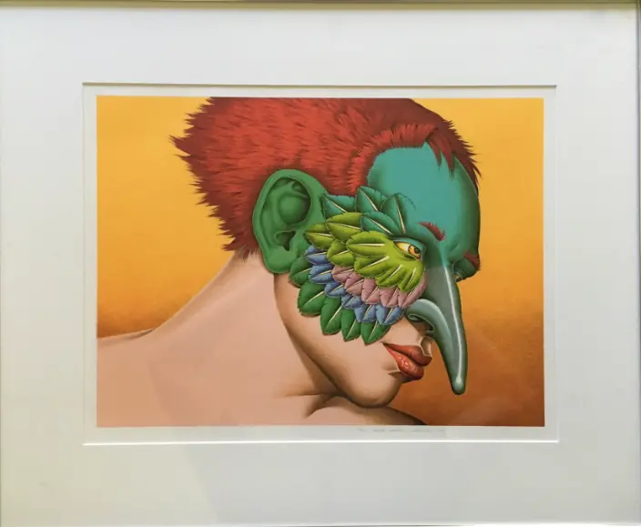 Robert Lostutter, Signed Super Sunbird Lithograph 1991 1