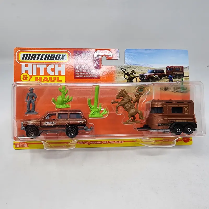 Rodeo * 1988 Jeep Wagoneer/Pony Trailer * 2024 Matchbox Hitch & Haul 1