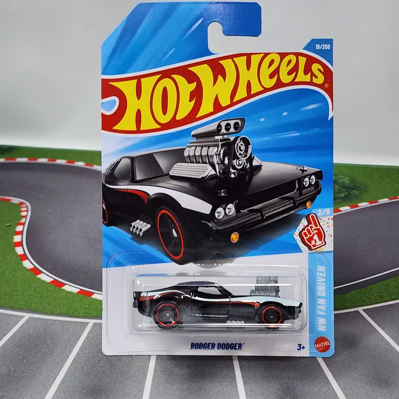 Rodger Dodger #19 * Black * 2026 Hot Wheels Case F 1
