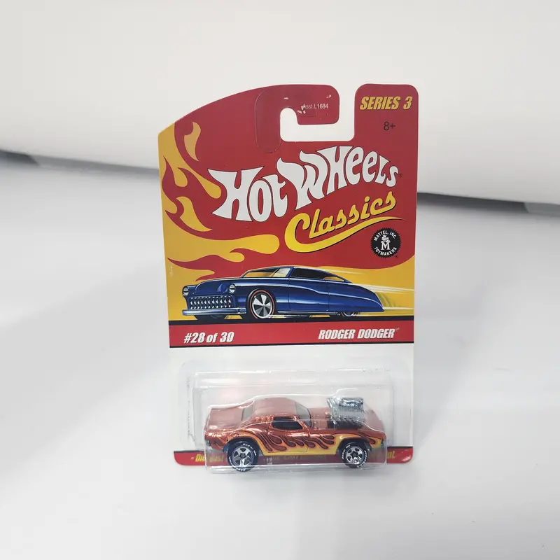 Rodger Dodger 28 * Orange * Hot Wheels Classics 1