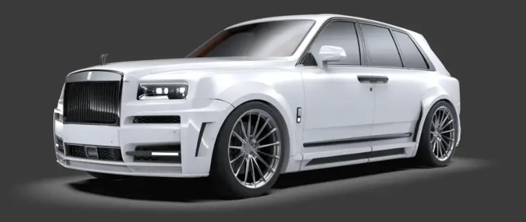 Rolls Royce Cullinan Partial Forged Carbon 1