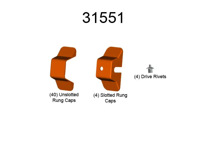 Rung Cap Replacement Kit 1