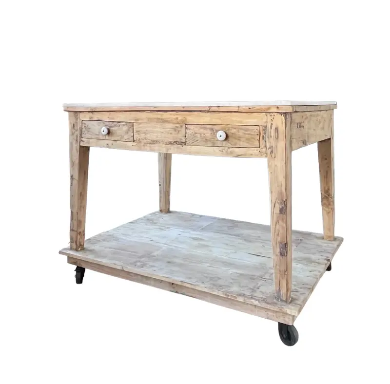 Rustic Kitchen Island - Matthew Izzo Collection 2